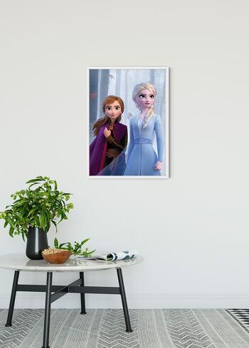 Murale - Frozen Sisters in the Wood - Dimensions : 40 x 50 cm 2