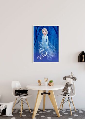 Papier peint - Frozen 2 Elsa fidèle à moi-même - Dimensions : 50 x 70 cm 4