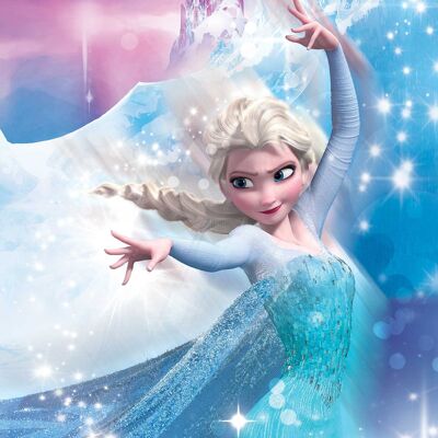Wandbild - Frozen 2 Elsa Action - Größe: 50 x 70 cm