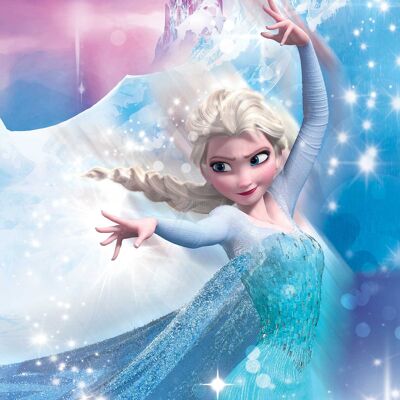 Mural - Frozen 2 Elsa Acción - Tamaño: 50 x 70 cm