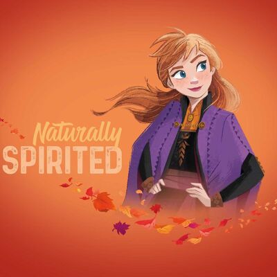 Murale - Frozen 2 Anna Autumn Spirit - Dimensioni: 40 x 30 cm