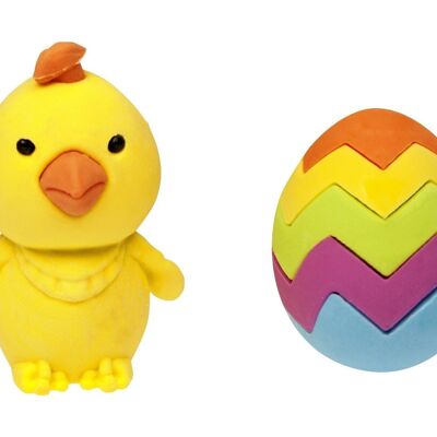RC EASTER EGG & CHICK SET OF 2