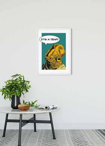 Papier peint - Star Wars Classic Comic Quote Ackbar - Taille : 40 x 50 cm 2