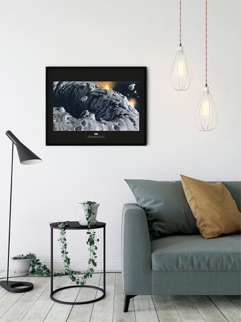 Papier peint - Star Wars Classic RMQ Asteroid - Dimensions : 50 x 40 cm 4