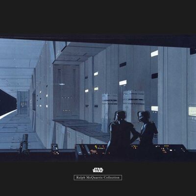 Murale - Star Wars Classic RMQ Death Star Control - Dimensioni: 70 x 50 cm