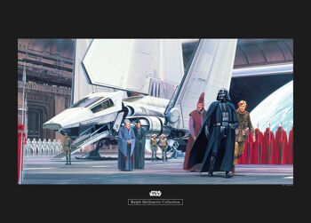 Fresque - Star Wars Classic RMQ Death Star Shuttle Dock - Dimensions : 70 x 50 cm 1