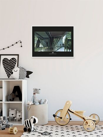 Murale - Star Wars Classic RMQ Endor Dock - Dimensions : 50 x 40 cm 3