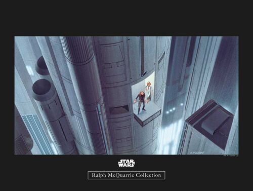 Wandbild - Star Wars Classic RMQ Escape Plan - Größe: 40 x 30 cm