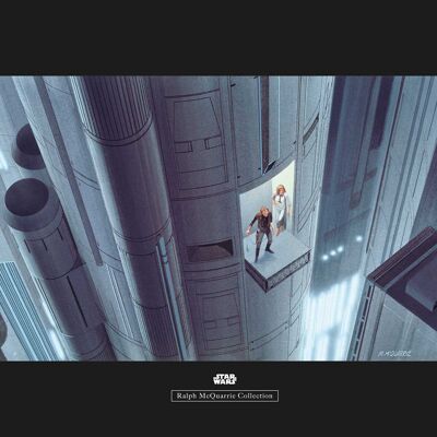 Wandbild - Star Wars Classic RMQ Escape Plan - Größe: 70 x 50 cm