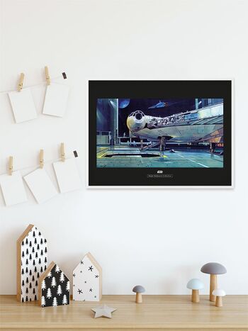 Murale - Star Wars Classic RMQ Falcon Hangar - Dimensions : 70 x 50 cm 5