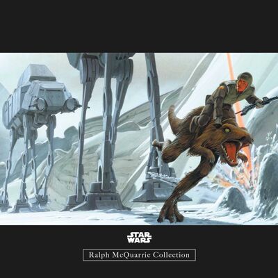 Wandbild - Star Wars Classic RMQ Hoth Battle Ground - Größe: 40 x 30 cm