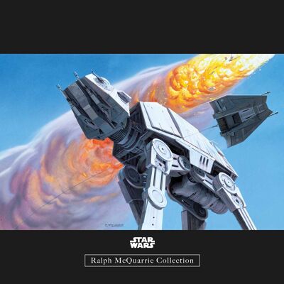 Murale - Star Wars Classic RMQ Hoth Battle AT-AT - Dimensioni: 40 x 30 cm