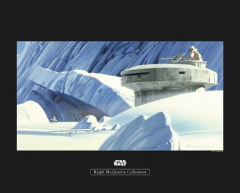 Papier Peint - Star Wars Classic RMQ Hoth Echo Base - Dimensions : 50 x 40 cm 1
