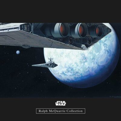 Mural - Star Wars Classic RMQ Hoth Orbit - Medida: 40 x 30 cm