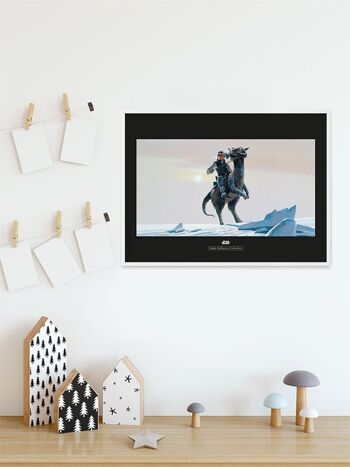 Peinture murale - Star Wars Classic RMQ Hoth Tauntaun - Dimensions : 70 x 50 cm 5