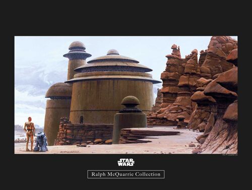 Wandbild - Star Wars Classic RMQ Jabbas Palace - Größe: 40 x 30 cm