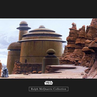 Murale - Star Wars Classic RMQ Jabbas Palace - Dimensions : 40 x 30 cm