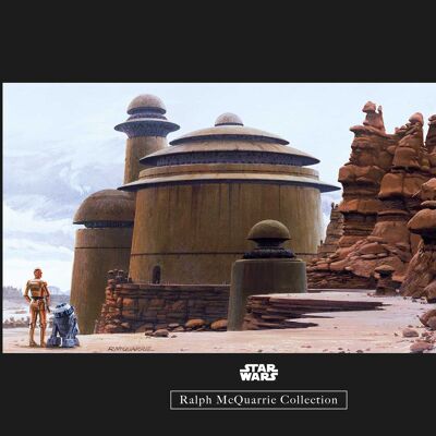 Wandbild - Star Wars Classic RMQ Jabbas Palace - Größe: 40 x 30 cm