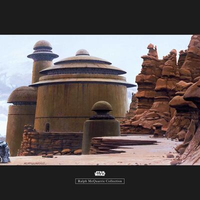 Mural - Star Wars Classic RMQ Jabbas Palace - Size: 70 x 50 cm