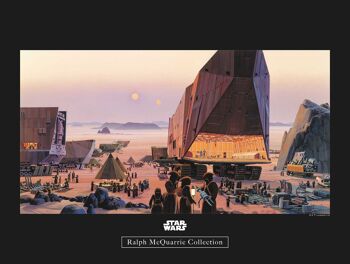 Papier peint - Star Wars Classic RMQ Java Market - Format : 40 x 30 cm 1