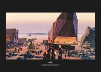 Murale - Star Wars Classic RMQ Java Market - Dimensions : 70 x 50 cm 1