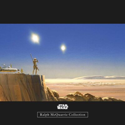 Mural - Star Wars Classic RMQ Mos Eisley Edge - Size: 40 x 30 cm