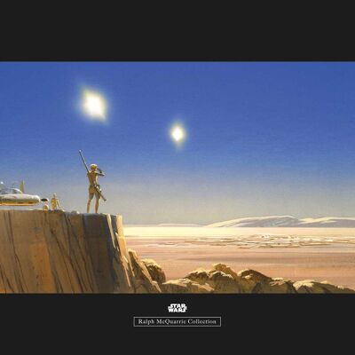 Murale - Star Wars Classic RMQ Mos Eisley Edge - Dimensioni: 70 x 50 cm