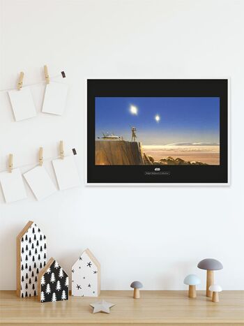 Peinture murale - Star Wars Classic RMQ Mos Eisley Edge - Dimensions : 70 x 50 cm 5