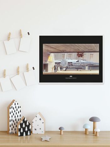 Murale - Star Wars Classic RMQ Mos Eisley Hangar - Dimensions : 50 x 40 cm 5