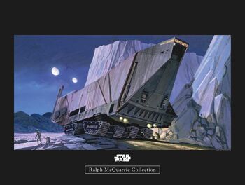 Papier Peint - Star Wars Classic RMQ Sandcrawler - Dimensions : 40 x 30 cm 1