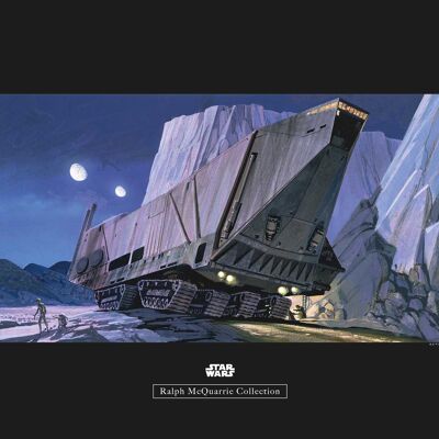 Wandbild - Star Wars Classic RMQ Sandcrawler - Größe: 50 x 40 cm