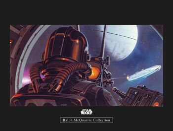 Papier peint - Star Wars Classic RMQ TIE Fighter Pilot - Dimensions : 40 x 30 cm 1