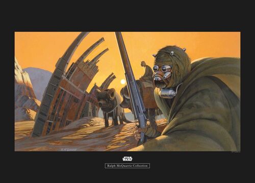 Wandbild - Star Wars Classic RMQ Tusken - Größe: 70 x 50 cm