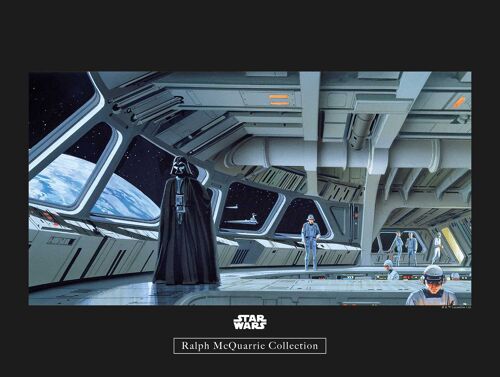Wandbild - Star Wars Classic RMQ Vader Commando Deck - Größe: 40 x 30 cm