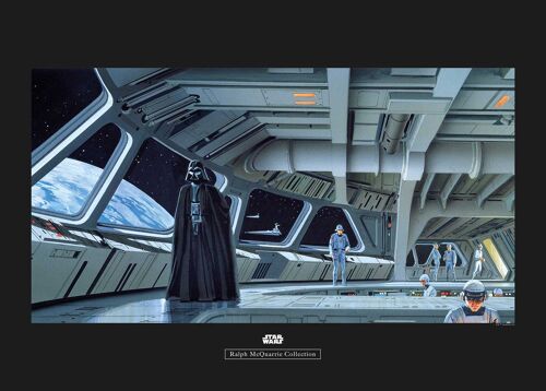 Wandbild - Star Wars Classic RMQ Vader Commando Deck - Größe: 70 x 50 cm