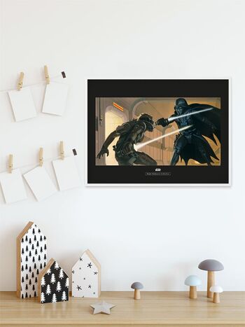 Papier Peint - Star Wars Classic RMQ Vader Luke Couloir - Taille : 50 x 40 cm 5