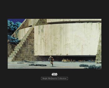 Murale - Star Wars Classic RMQ Yavin Temple - Dimensions : 50 x 40 cm 1