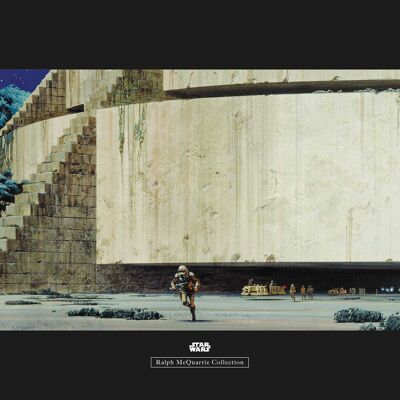 Murale - Star Wars Classic RMQ Yavin Temple - Dimensioni: 70 x 50 cm