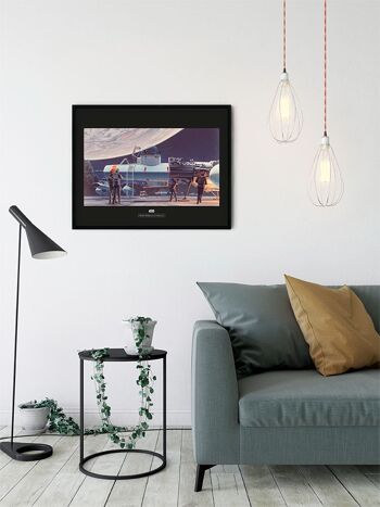 Murale - Star Wars Classic RMQ Yavin Hangar - Dimensions : 40 x 30 cm 4