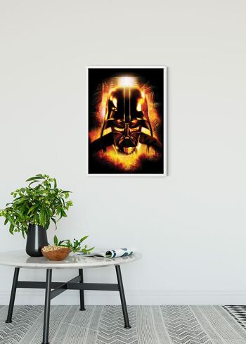 Papier peint - Star Wars Classic Vader Head - Taille : 40 x 50 cm 2