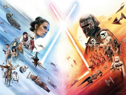 Wandbild - Star Wars Movie Poster - Größe: 40 x 30 cm