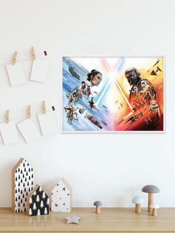 Murale - Affiche du film Star Wars - Format : 40 x 30 cm 5