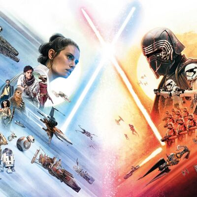 Wandbild - Star Wars Movie Poster - Größe: 70 x 50 cm