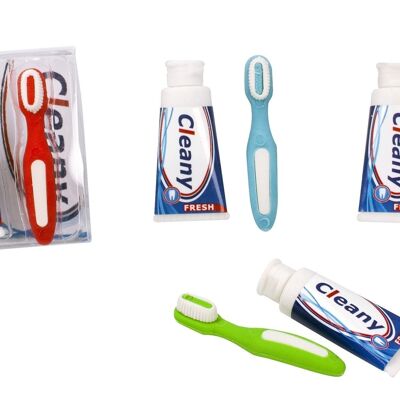 RC TOOTH BRUSH SET OF 2, 4-ASSORTED