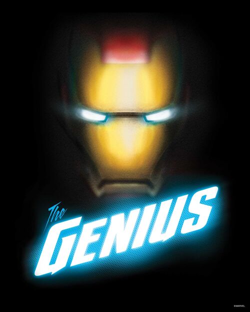 Wandbild - Avengers The Genius - Größe: 40 x 50 cm
