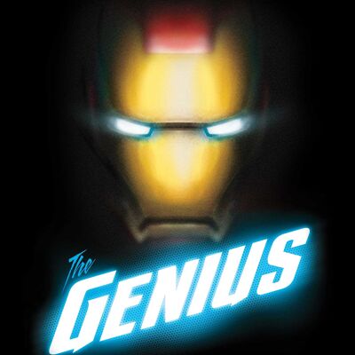 Wandbild - Avengers The Genius - Größe: 50 x 70 cm