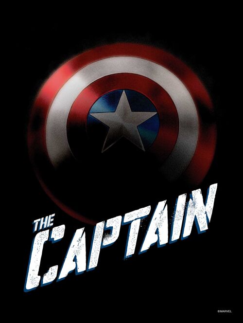 Wandbild - Avengers The Captain - Größe: 30 x 40 cm