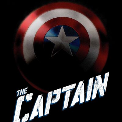 Wandbild - Avengers The Captain - Größe: 40 x 50 cm