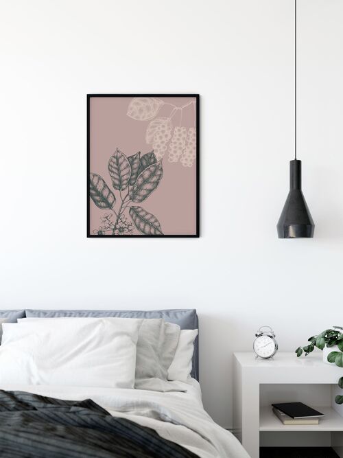 Wandbild - Wild Berry  - Größe: 50 x 70 cm