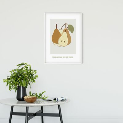 Mural - Cultivated Pears - Size: 40 x 50 cm
